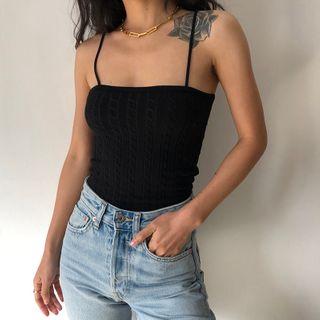 Cable Knit Camisole Top