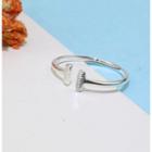 Open Ring 1 Pc - Open Ring - Silver - One Size