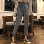 Straight-fit High-waist Jeans