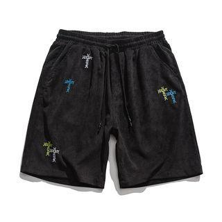 Cross Pattern Shorts