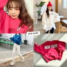 Ny Extra Long-sleeve Fleece-lined Pullover