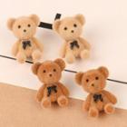 Flocking Bear Earring