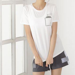 Printed Quick Dry Short-sleeve T-shirt