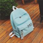 Hoop Accent Canvas Backpack