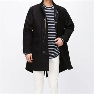 Stitched Long Parka
