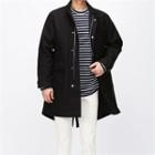 Stitched Long Parka