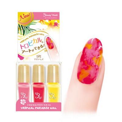 Lucky Trendy - Tropical Paradise Nail (tpn585) 1 Set