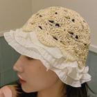 Print Lace Hat