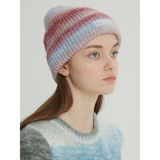 Snug Club Gradation Fluffy Beanie Purple - One Size