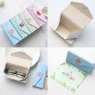Fruit Print Eyeglasses Case With Flap Cover