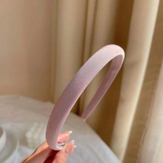 Plain Headband Purple Pink - One Size