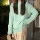 Knit Sweater Green - One Size
