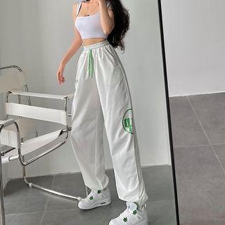 Lettering Loose-fit Joggers