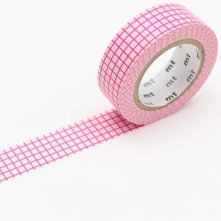 Mt Masking Tape : Mt Deco Grid Berry Mousse