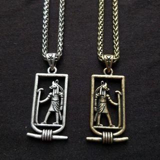 Alloy Egypt Pendant Necklace