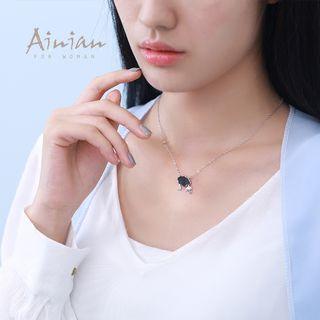 925 Sterling Silver Cloud Pendant Necklace