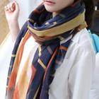 Stripe Voile Scarf