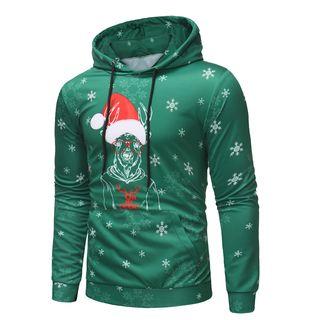 Christmas Print Hoodie