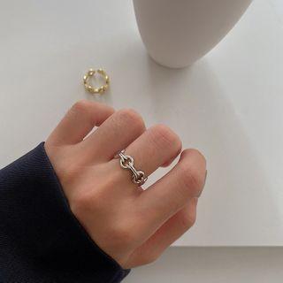 Chain Link Open Ring