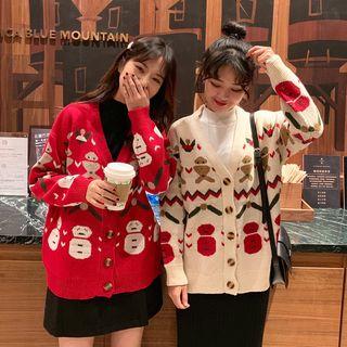 Christmas Pattern Cardigan