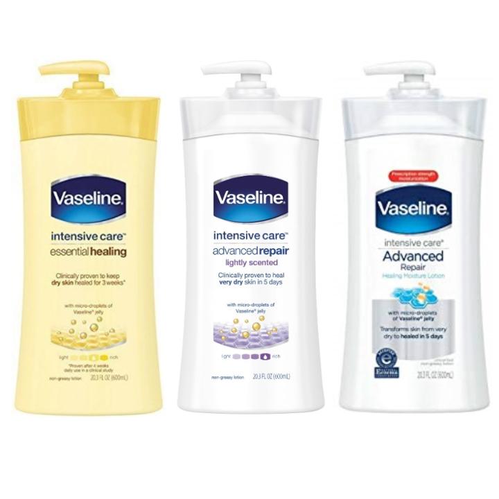 Vaseline - Intensive Care Lotion 600ml - 3 Types