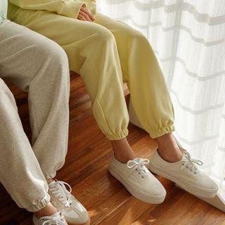 Drawstring Jogger Pants In 8 Pastel / Basic Color