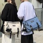 Buckled Crossbody Bag / Bag Charm / Set