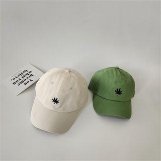 Leaf Embroidery Hat