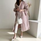 Funnel-neck Long Parka