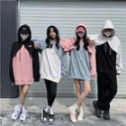 Plain Vest / Plain Long-sleeve Hooded Cover-up