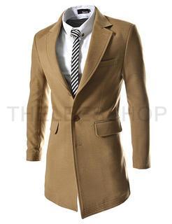 Notched-lapel Single-breasted Jacket