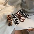Zebra / Leopard Print Hair Clip