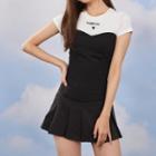T-shirt Panel Tube Dress