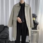 Single Breasted Oversized Trench Coat