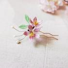 Faux Pearl Flower Hair Stick As Shown In Figure - One Size