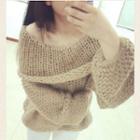 Cowl Neck Chunky Sweater