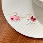 Chinese Character Earring / Clip On Earring