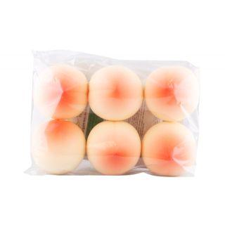 Esfolio - Peach Hand Cream Set 6pcs + Free Mask Sheet 1pc (random)