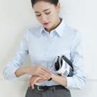 Long-sleeve Shirt / Slim-fit Pants