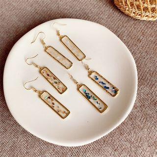 Alloy Gold Leaf Dangle Earring