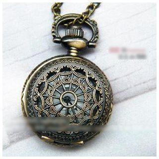 Cutout Watch Necklace