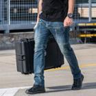 Straight-fit Hidden-pocket Jeans