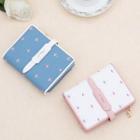 Contrast-trim Strap Coin Purse