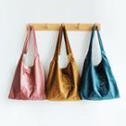 Velvet Embroidered Tote Bag