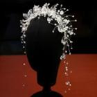 Faux Crystal Headband Transparent - One Size