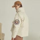 Bear Applique Padded Jacket