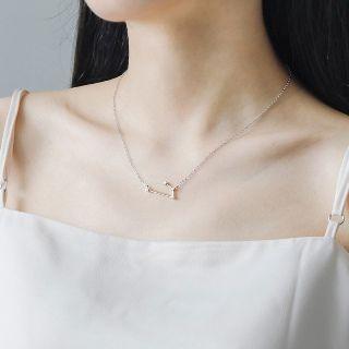 Sterling Silver Rhinestone Constellation Necklace