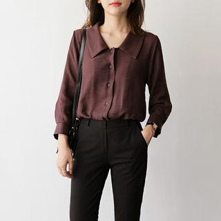 Collar-detail Shirt