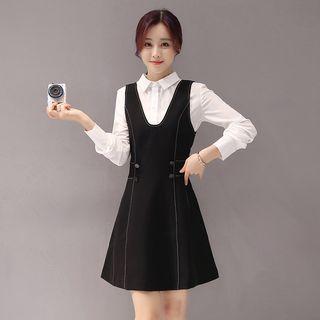 Set: Shirt + Jumper Dress