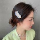 Resin Hair Clip White - One Size